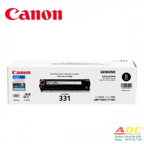 Mực in Canon 331 Black Toner Cartridge